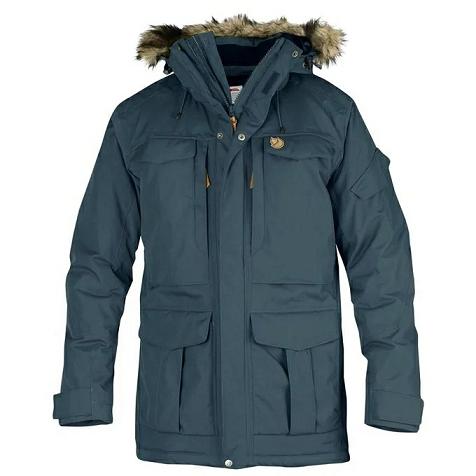 Fjallraven Nuuk Parkas Blue Singapore For Men (SG-430141)